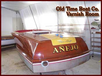 Old Time Boat Co. Varnish Room